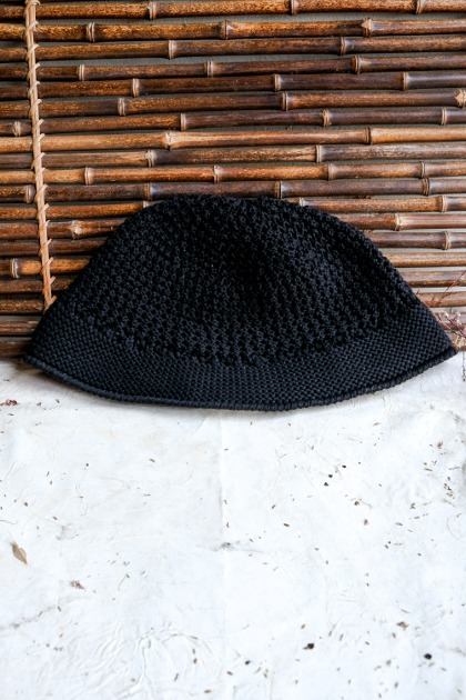 에이치 더블유 엔 독 H.W Dog Co - Cotton Knit Hat - Black