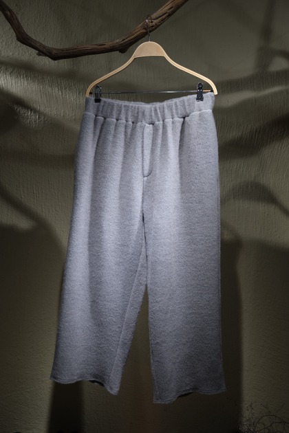 블랑 와이엠 Blanc YM Wool Wide Easy trousers - Grey